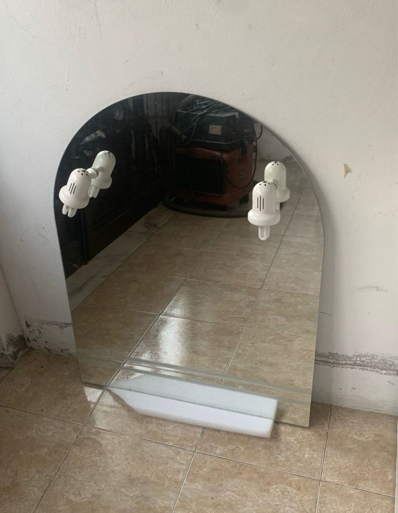 Espelho wc com iluminação