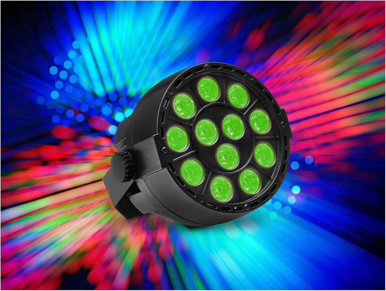Showlite Sps-120-Dmx Led Smart Party Spot 12 Diod Led O Mocy 3W Rgb