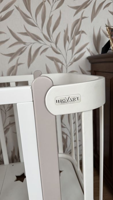 Ліжечко-трансформер NIKA 5-в-1 Колір капучино