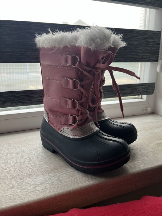 Теплі чобітки для дівчинки