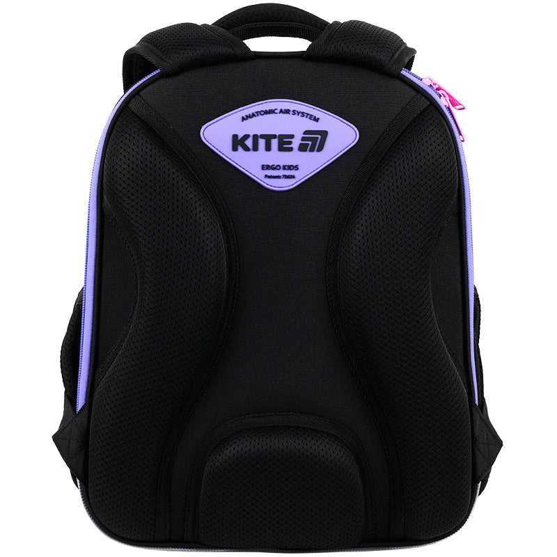 Набір 4в1 Рюкзак шкільний Kite Kuromi +пенал +пляшка+папка Кайт Куромі