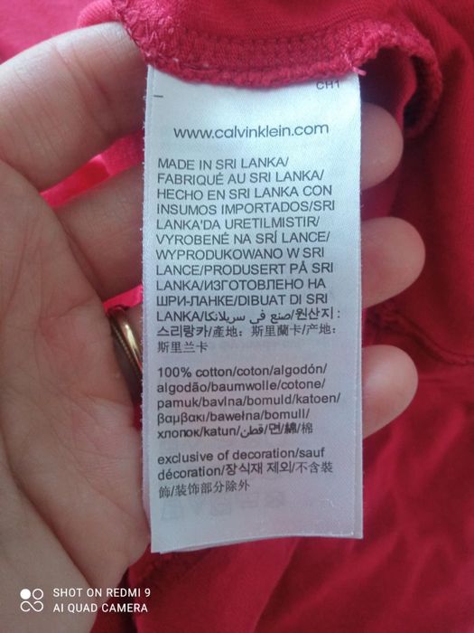 Koszulka męska Calvin Klein M oryginalna stan bardzo dobry