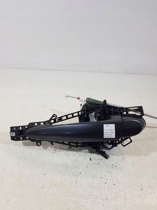 KLAMKA DRZWI LEWY TYŁ 7332267 BMW F30 F31 EUR LED B39 MINERALGRAU