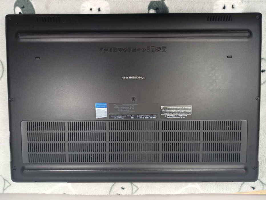 Ігровий ноутбук Dell 7530 IPS/i5 4ядра/16gb/nvme 512Gb/P2000 4gb