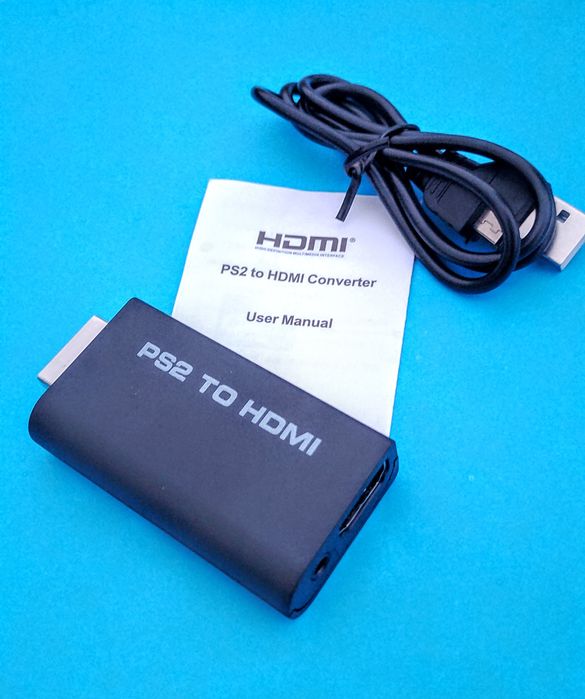 Hовий ps2 to hdmi відео конвертер до play station 2,3 (ЧИТАЙТЕ.ОПИС !)