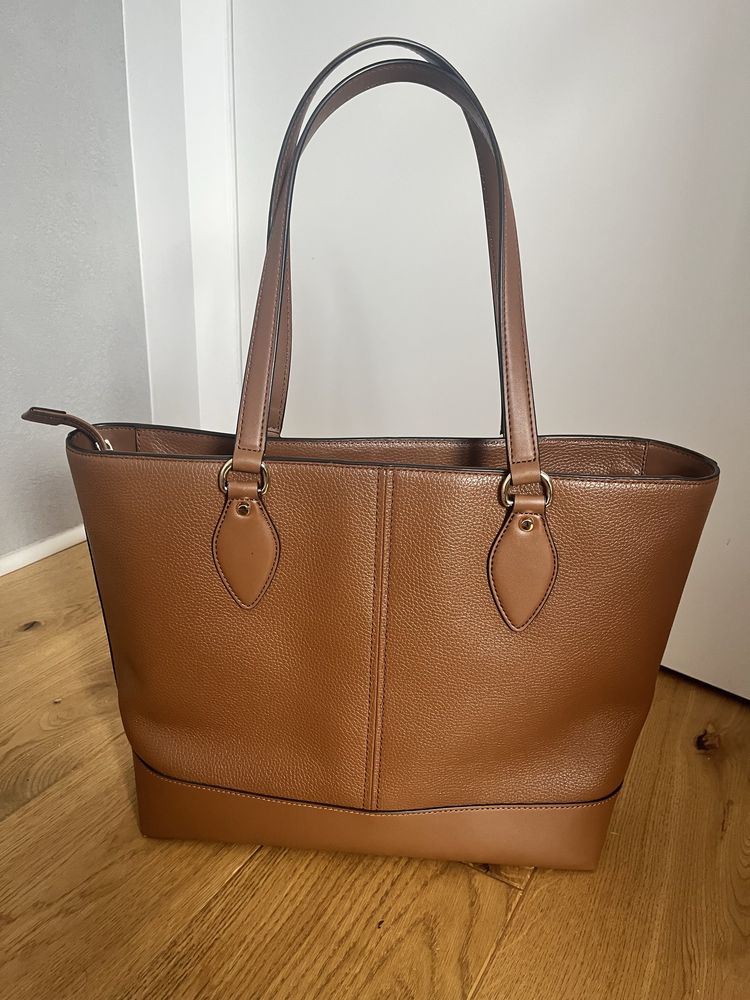 Torba shopper shopperka tote bag beth koniakowa brązowa Michael Kors