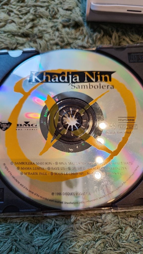 Khadja Nin Sambolera płyta CD z autografem