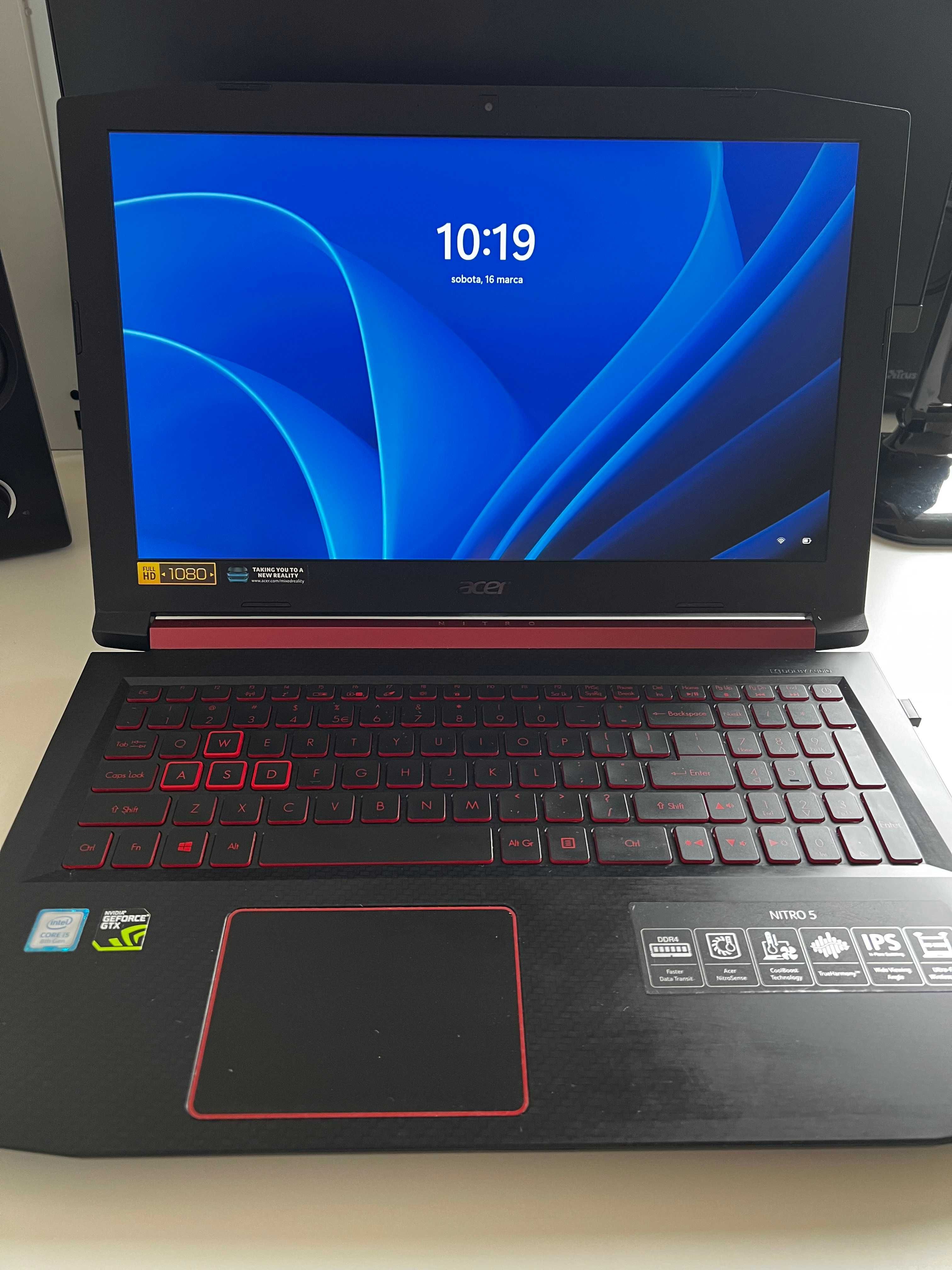 Laptop ACER NITRO 5 AN515-52 8GB GTX 1050