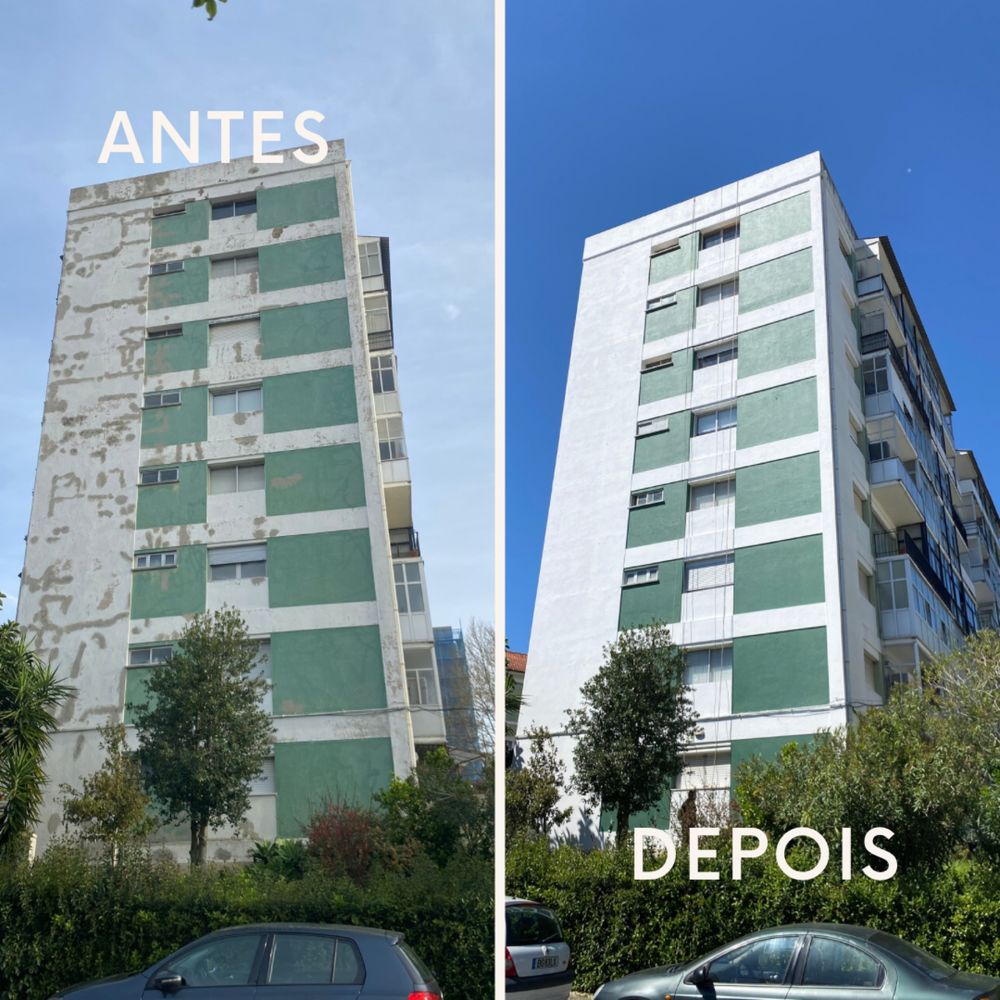 Pintura e Reparação de Fachadas - Limpeza de Telhados Coimbra