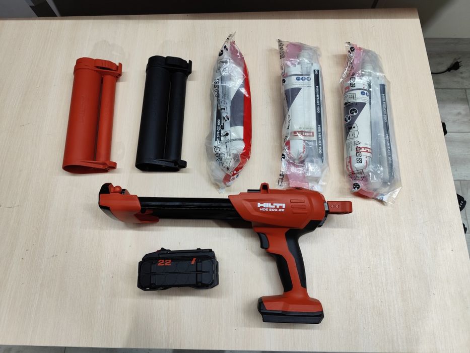 Hilti HDE 500-22 Nuron пістолет для двух компонентіного клею Хілті ори