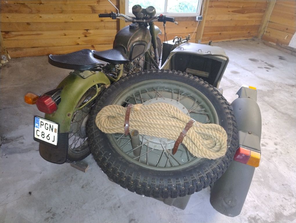 Dniepr mw650 M2 napędowiec wsteczny bieg
