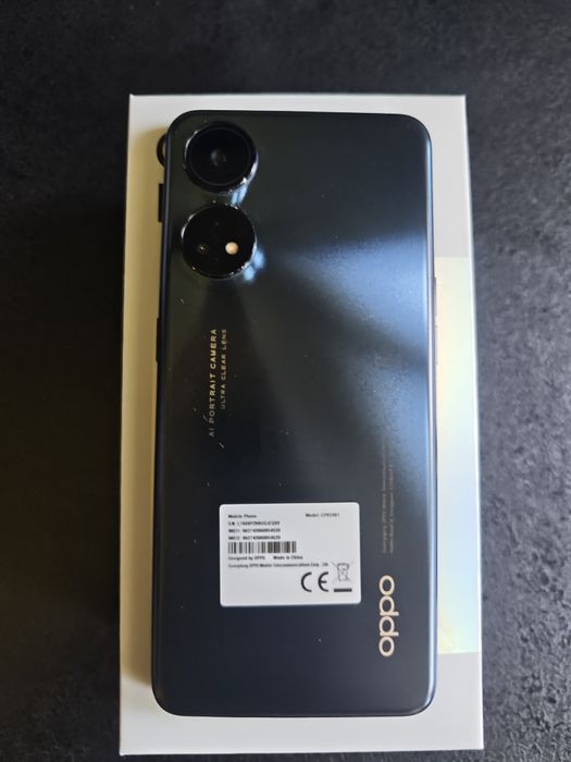 NOWY!!! Smartfon OPPO Reno8T 8/128
GB, czarny