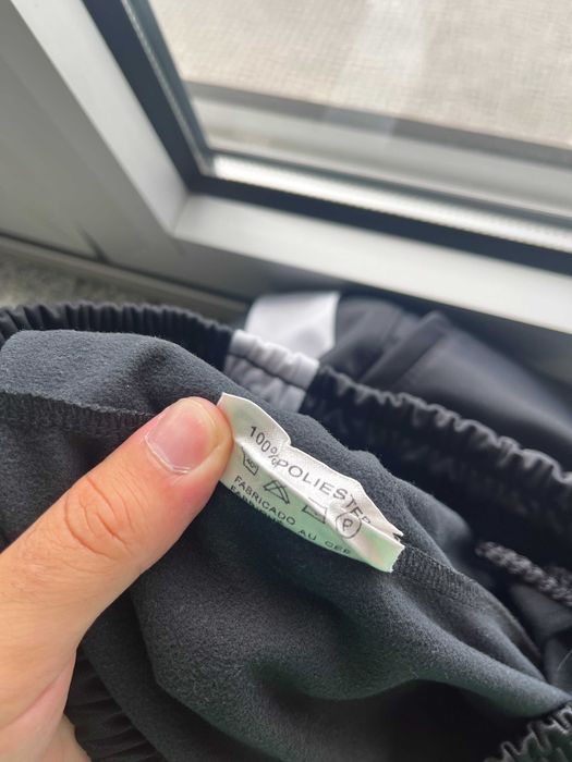 Calças de fato de treino pretas Spidora M Poliéster