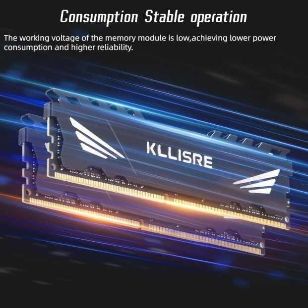 Memória Ram de desktop Kllisre DDR4 16GB 3200MHz X2