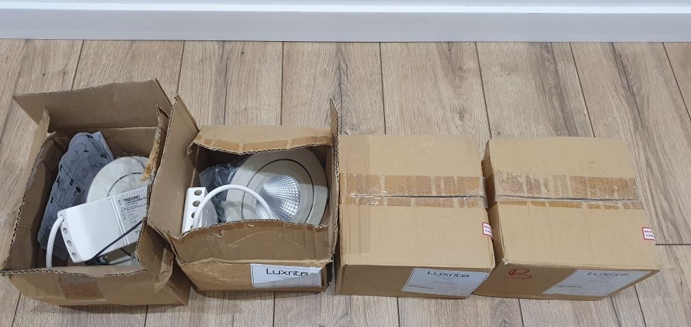 Lampy sufitowe led wpuszczane 20W z zasilaczem