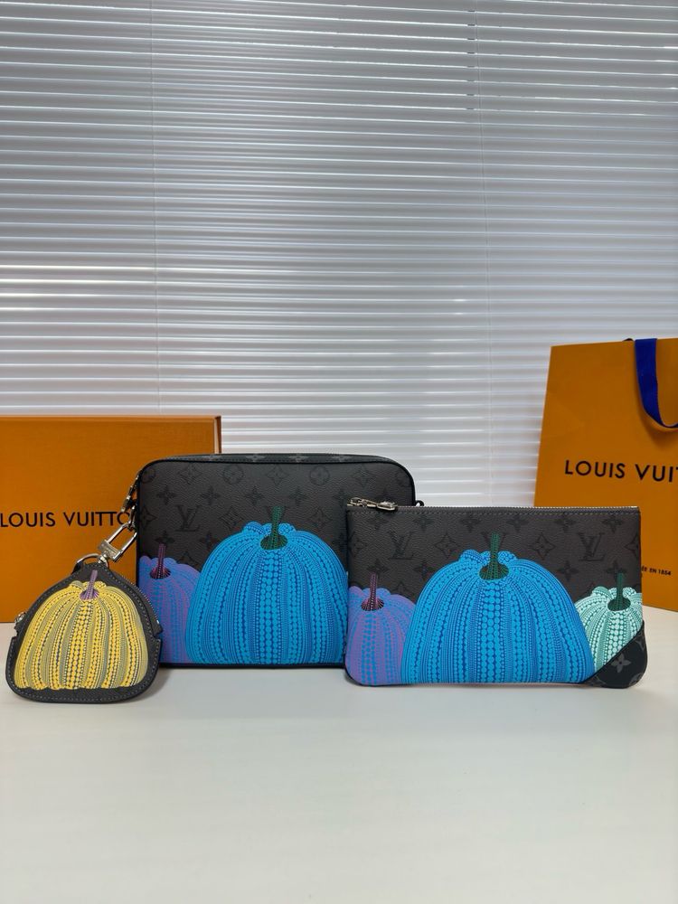 Сумка Louis Vuitton 3в1 3v1 messenger messenger с тыквамми