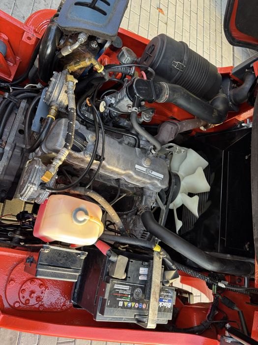 Heli FG25G Nissan Wózek widłowy 2016r Tylko 3035 h Triplex wolny skok