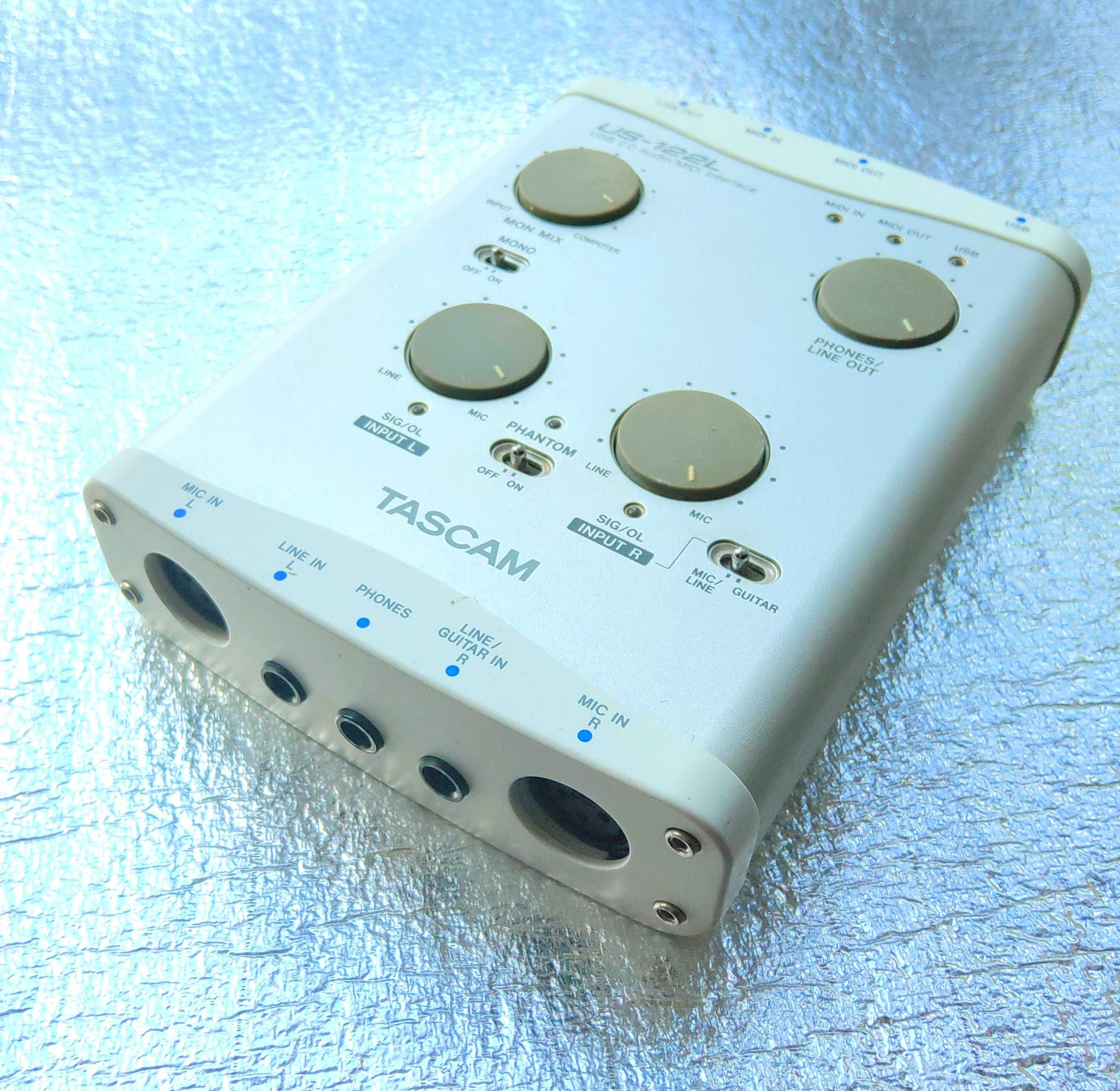 Interfejs audio/midi TASCAM US-122L