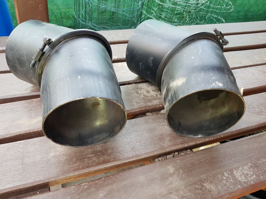 Kolano regulowane 120 mm 0-45 ST Kaiser Pipes