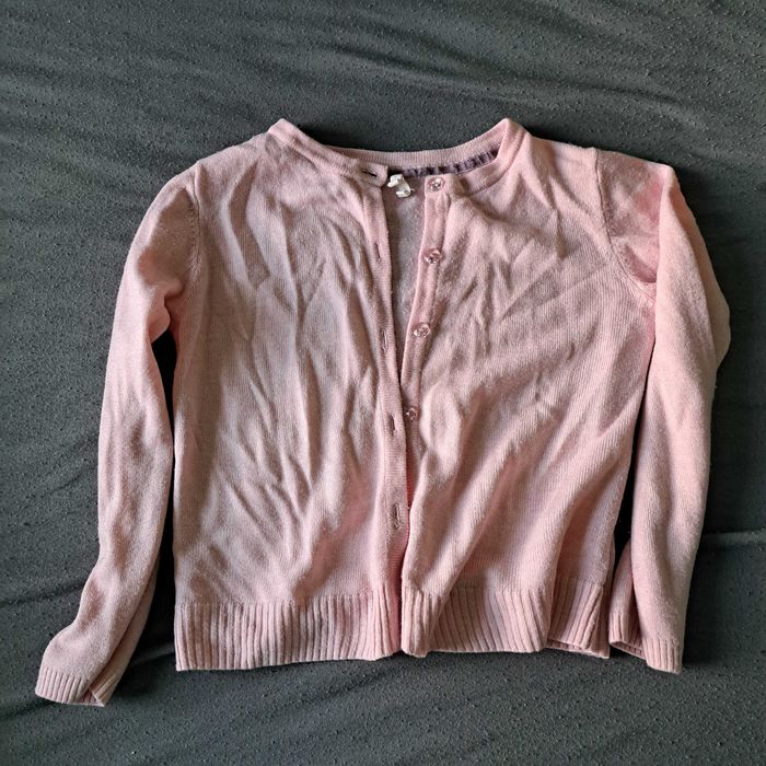 Sweterek różowy rozm. 122