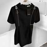 Czarna mini sukienka mała czarna Dsquared2 XL