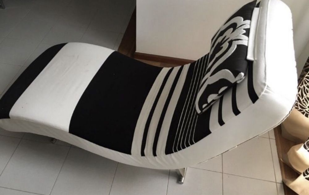 Chaise lounge cadeirão poltrona única de autor design