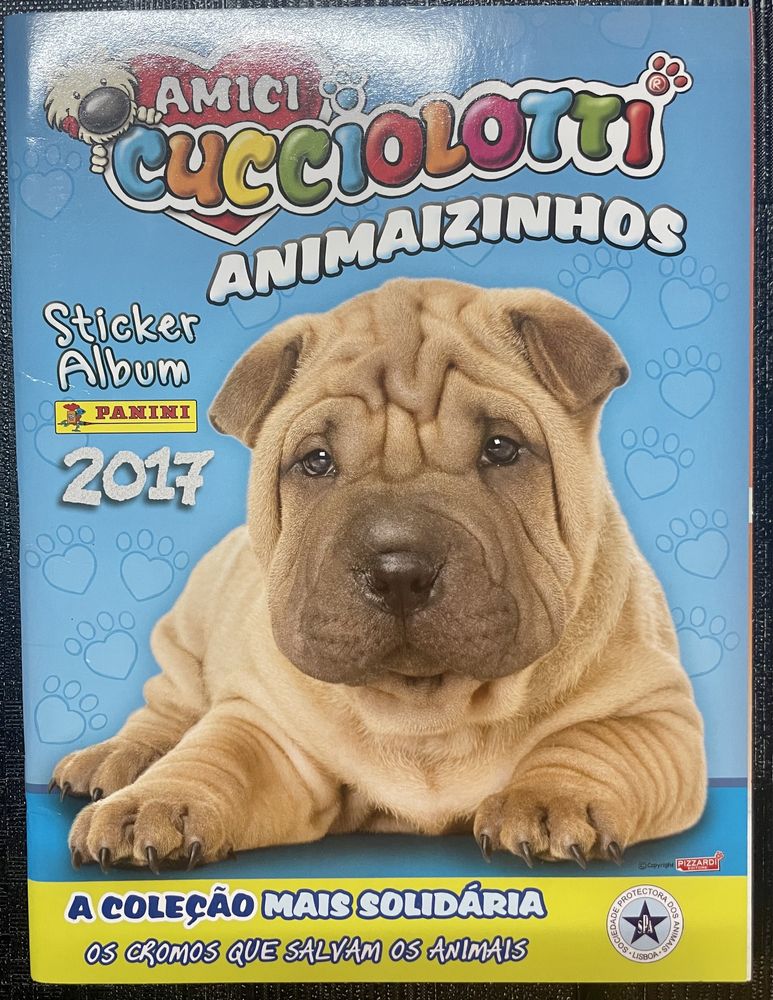 Caderneta Panini Animaizinhos 2017 VAZIA