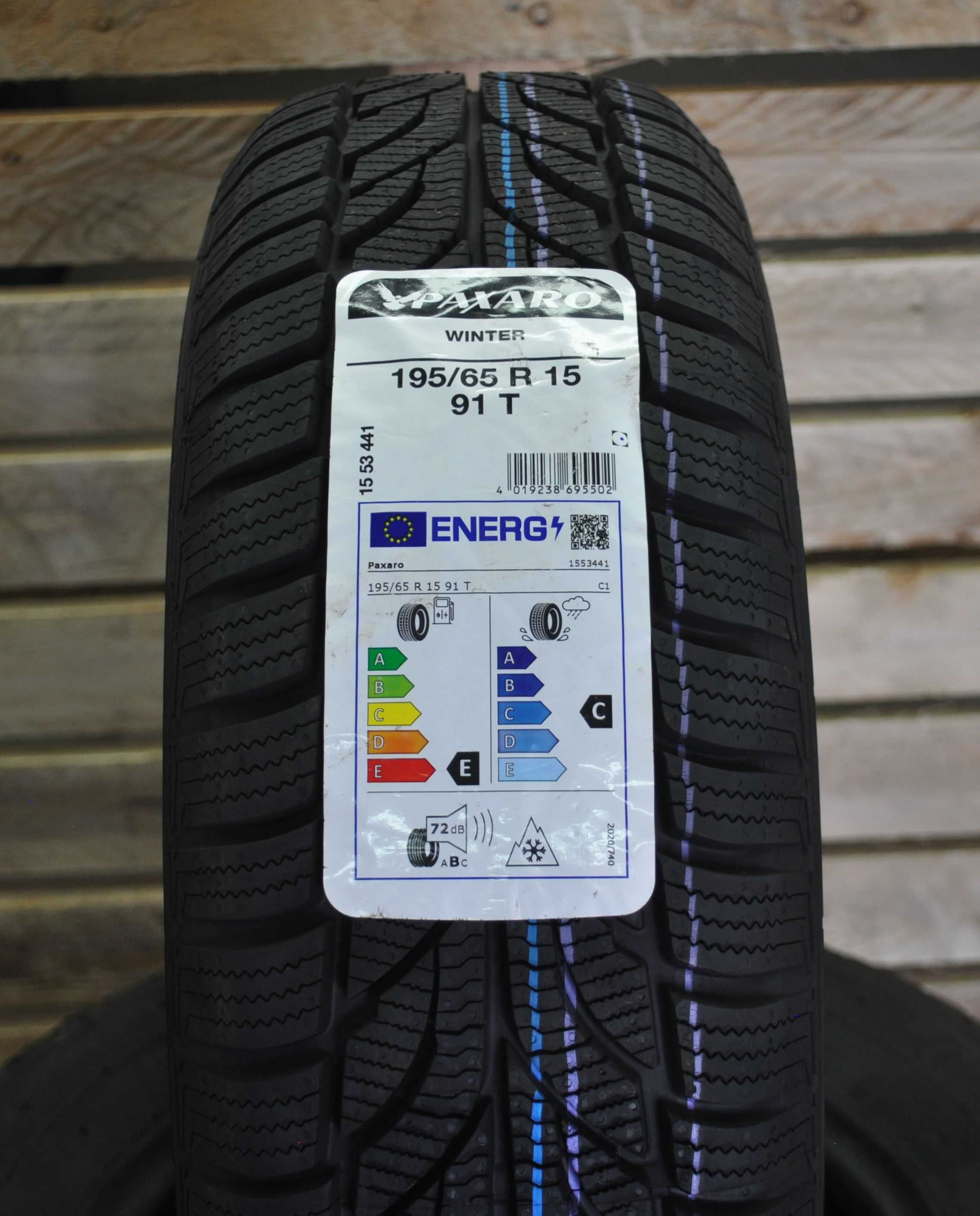 195/65 R15 91T Nowe zimowe opony Paxaro Winter ROCZNIK 2023