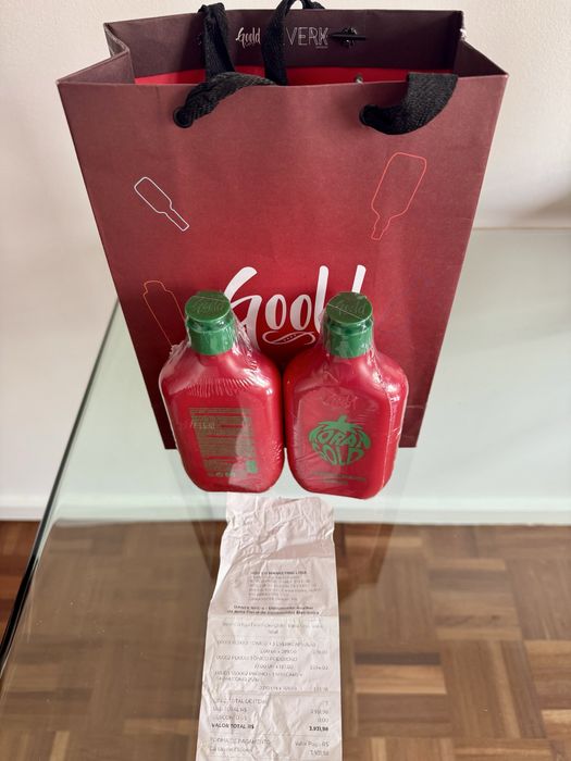 Shampoo e Condicionador- Morangold. Gold Spell