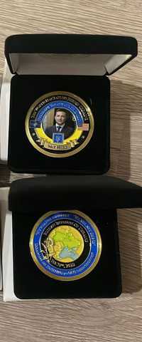 Администрация президента США. Памятные монеты Украине и Зеленскому.