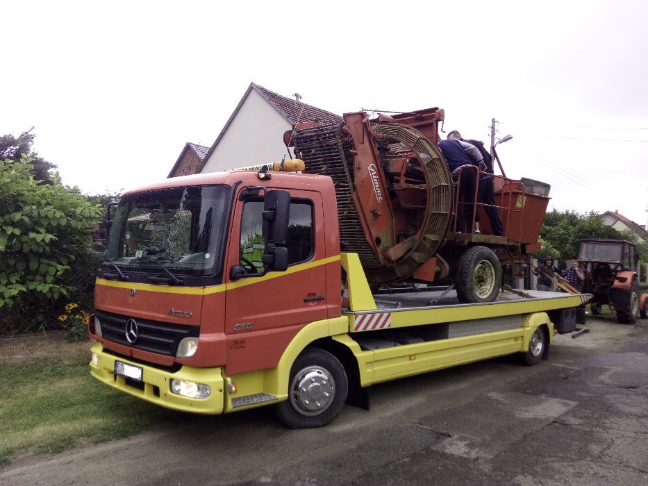 Pomoc drogowa S8 MOP Michałowice transport maszyn rolniczych 6Ton