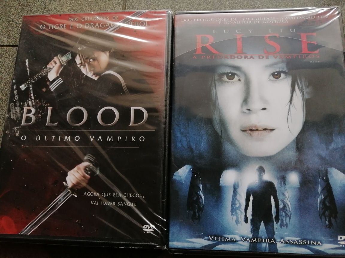 DVDs  "Rise" "Blood"