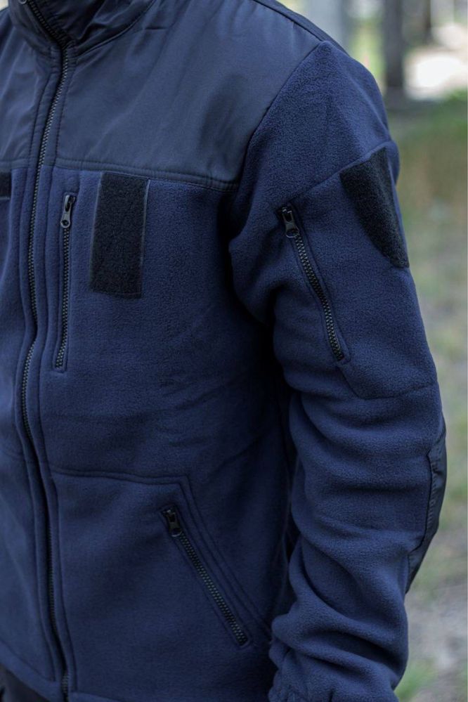 •DSNS• Тактична синя фліска "Dark blue" Membrane 42-62