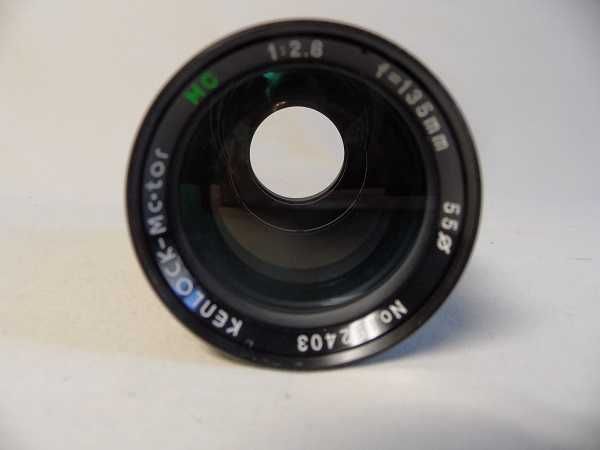 2 obiektywy KENLOCK stało ogniskowe 135 i 200 mm bagnet canon