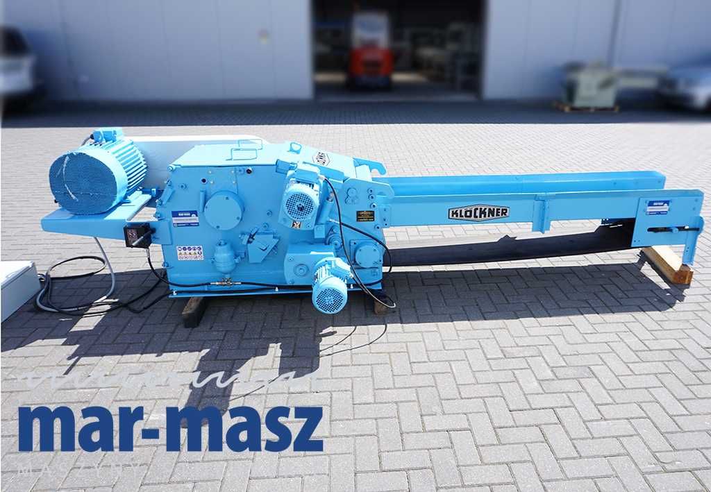 Rębak / Rozdrabniacz KLOCKNER 120x400L 2WT podajnik rozdrabnianie