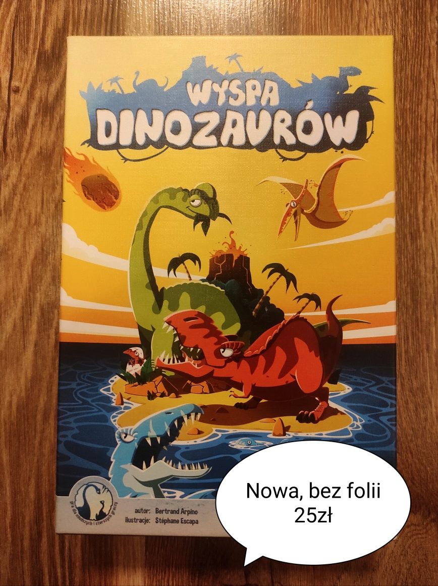 Gra karciana Wyspa dinozaurów