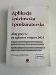 Publikacja ,,Aplikacja sędziowska i prokuratorska''