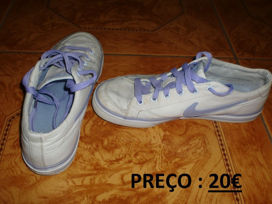 calçado - sapatilhas / tenis – nike / adidas - tamanho 38 (varios)