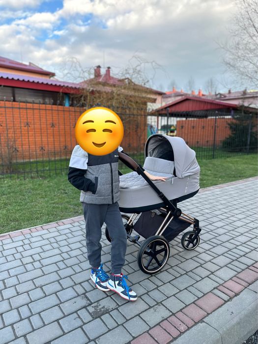 Продам коляску Cybex Priam Soho Grey 3 в 1