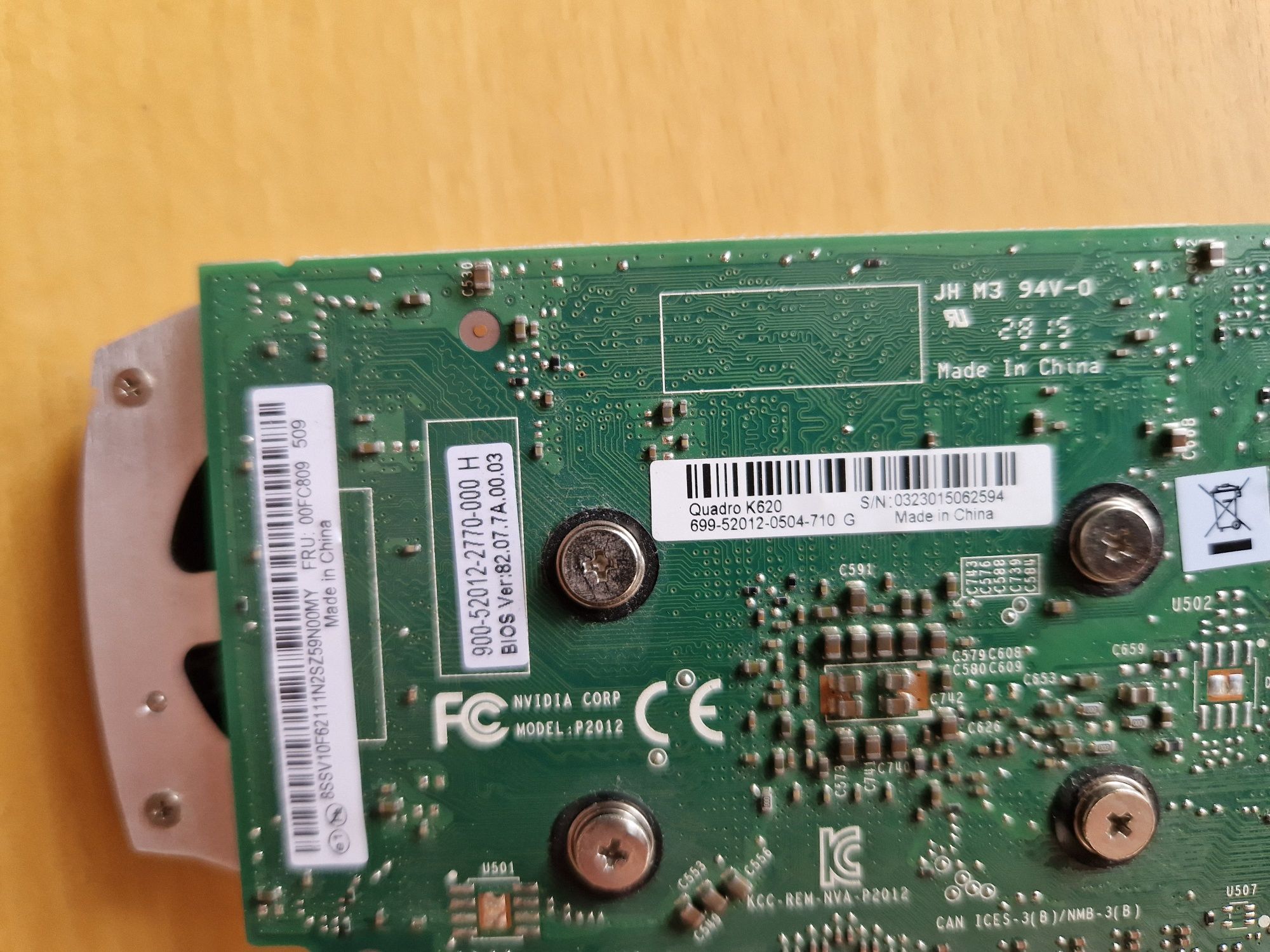 Відеокарта Nvidia Quadro K620 2GB 128bit ddr3 Стан гарний