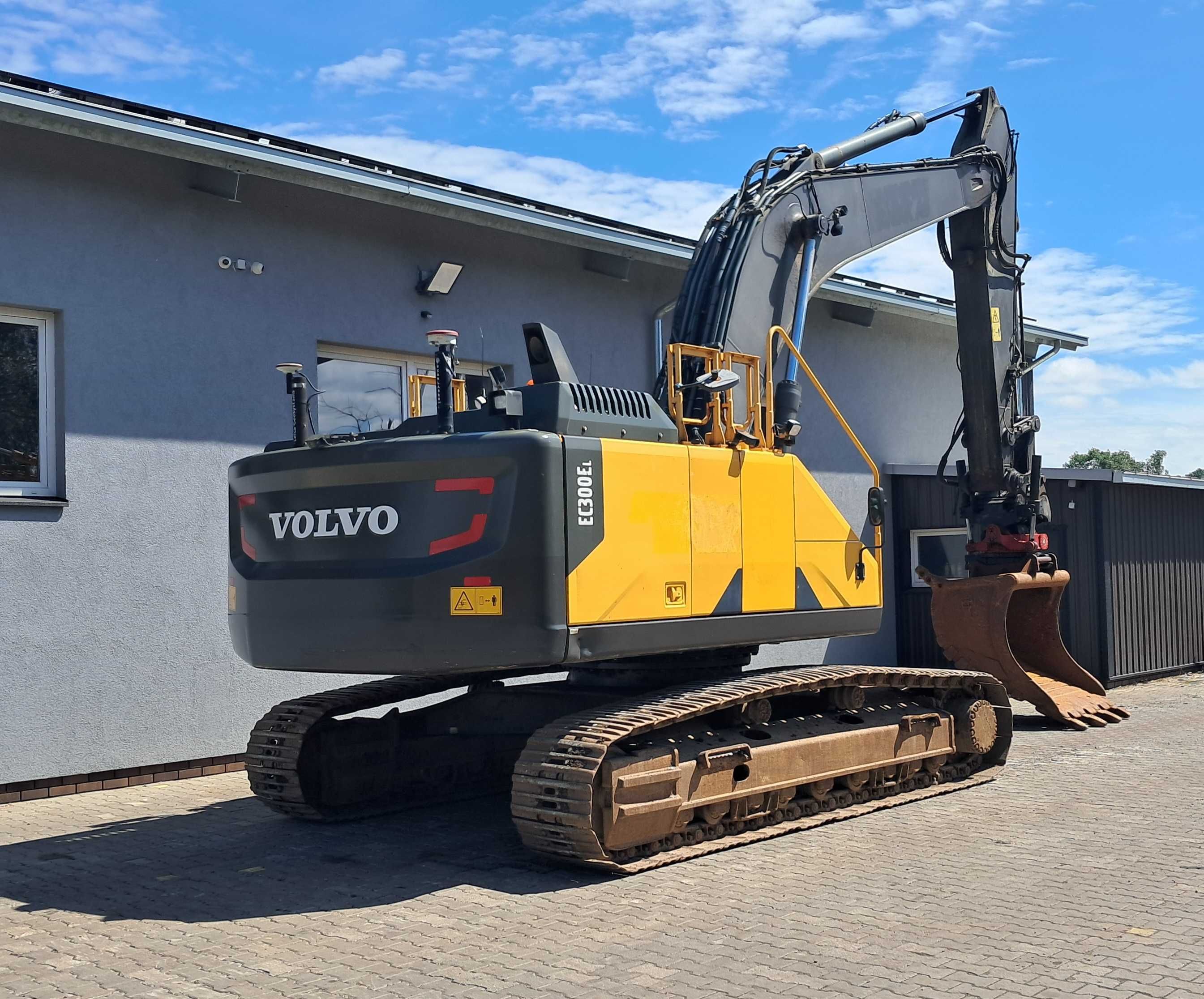 VOLVO EC300EL 2016r 9281h Rototilt INDEXATOR GPS 3D LEICA Centralne Sm