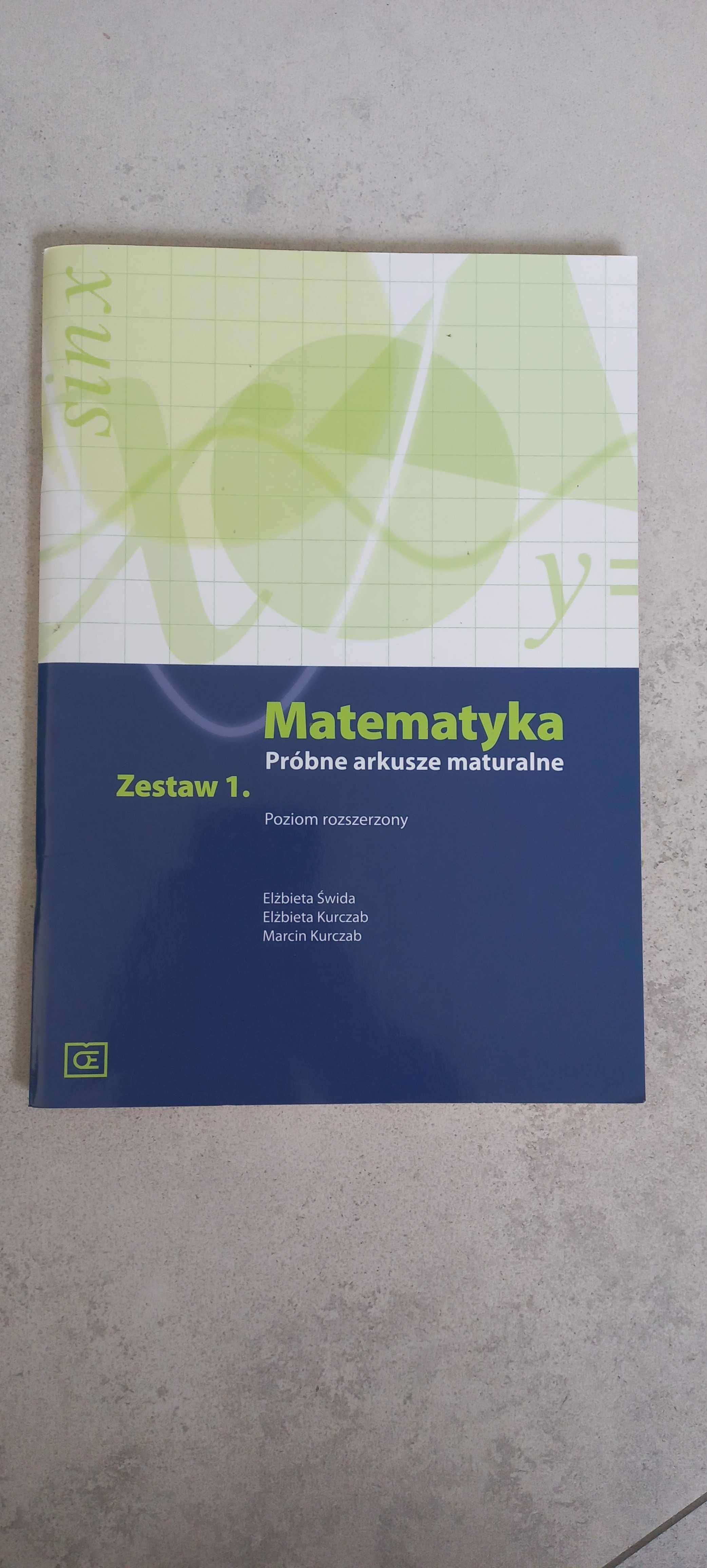 Próbne arkusze maturalne, matematyka, zestaw 1, poziom rozszerzony