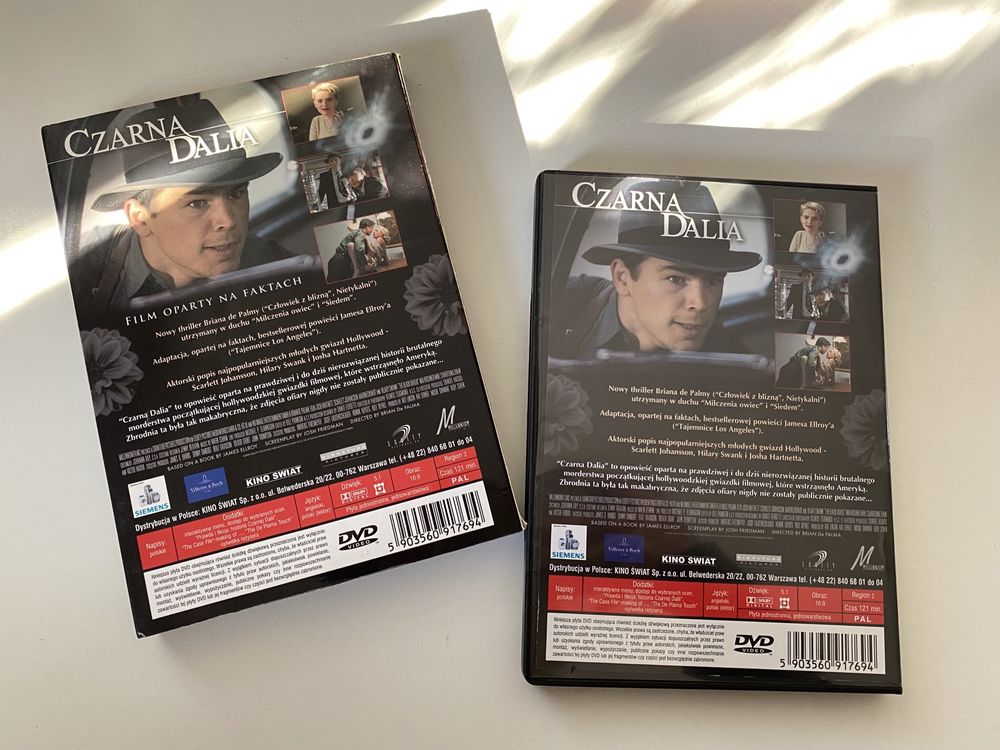 Film DVD Czarna Dalia