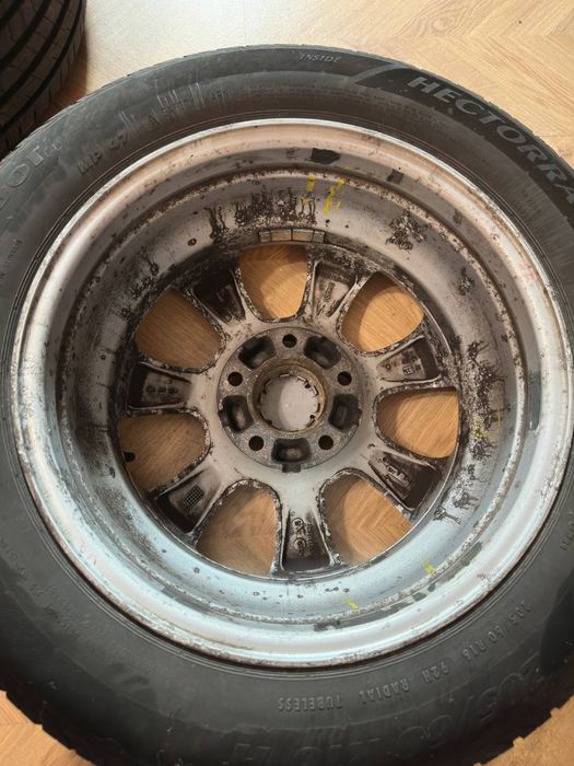 Диски колеса бмв e90/e87 с живой резиной лето