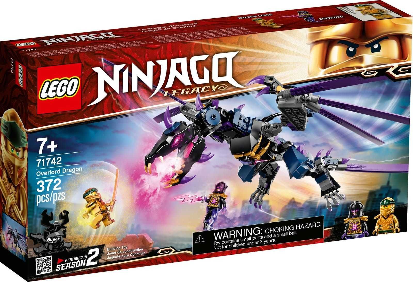 Lego Ninjago 71742 Smok Overlorda Nowe MISB