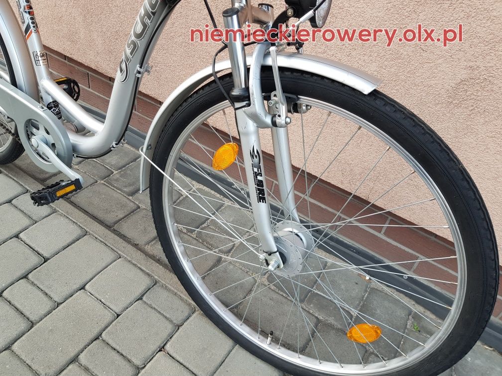 Rower damski miejski FISCHER koła 28 SHIMANO aluminium okazja WYSYŁKA