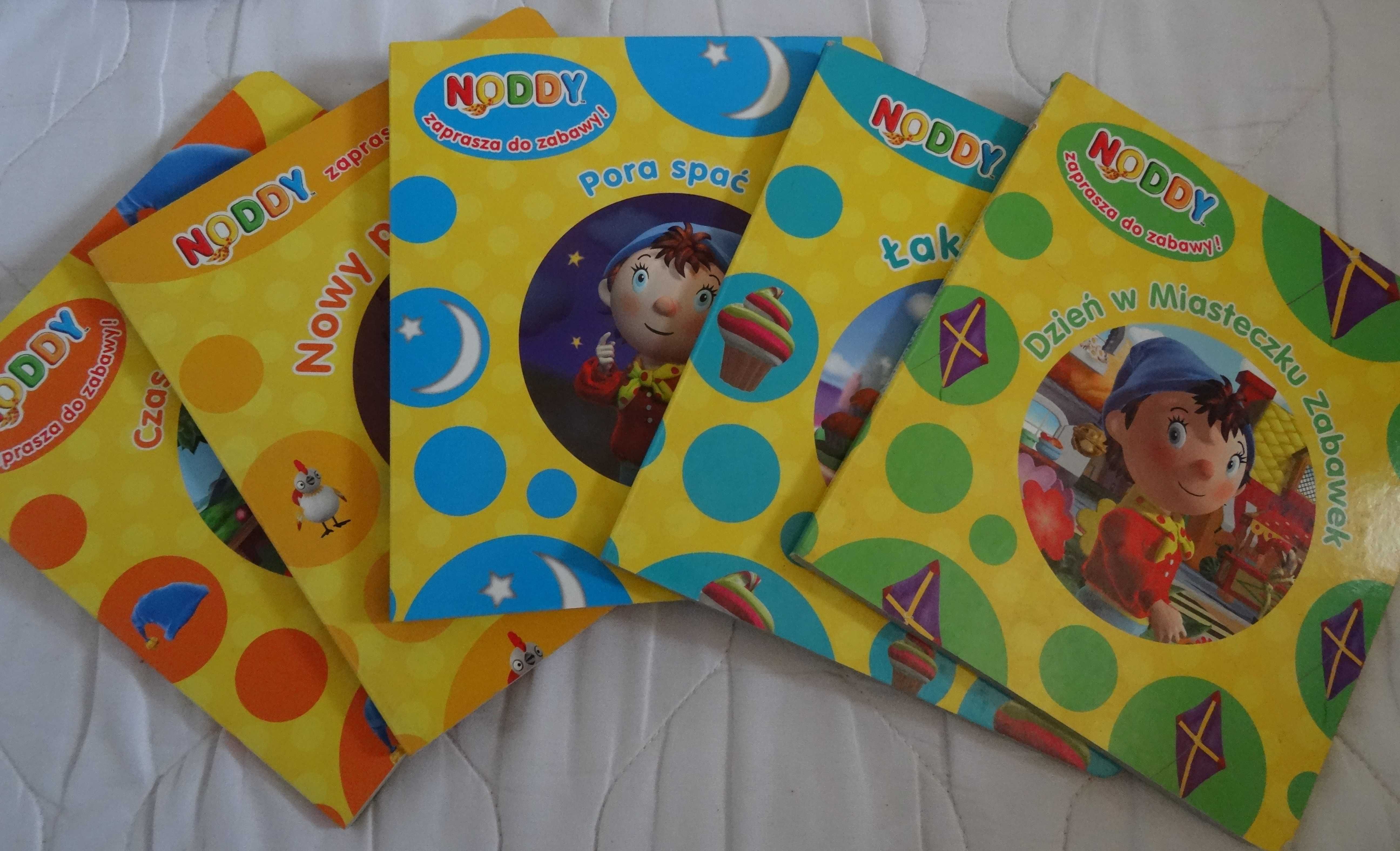 Seria książeczek dla maluszka: Noddy zaprasza do zabawy. 5 sztuk.