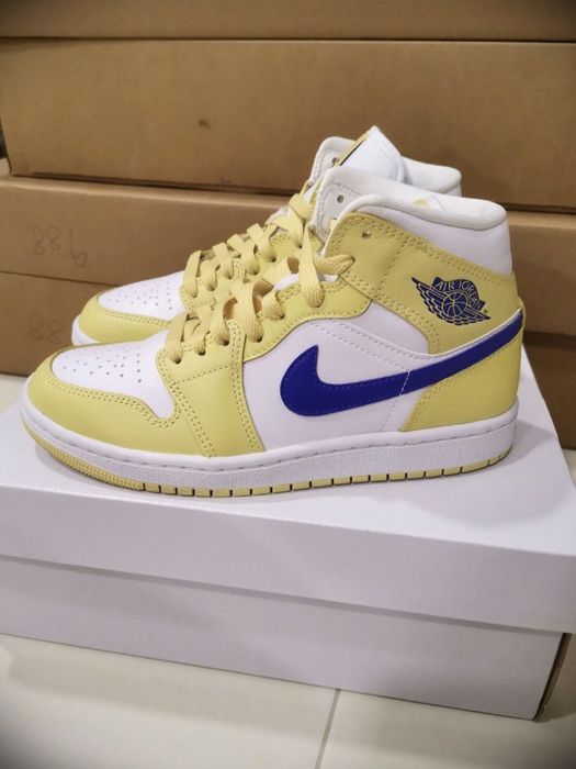 Jordan Air Jordan 1 Mid Lemon Wash