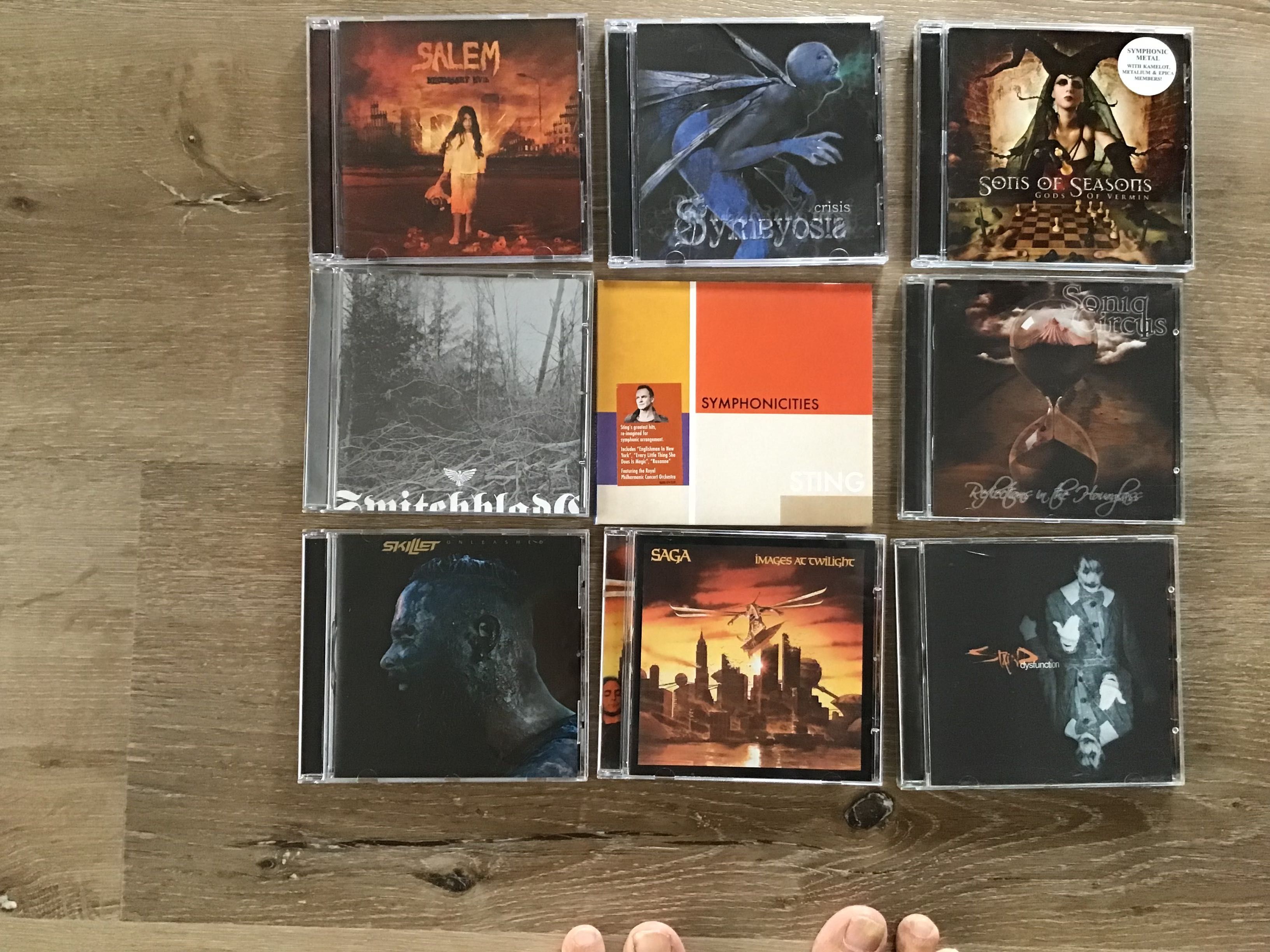 CDs metal letra S Actulizada