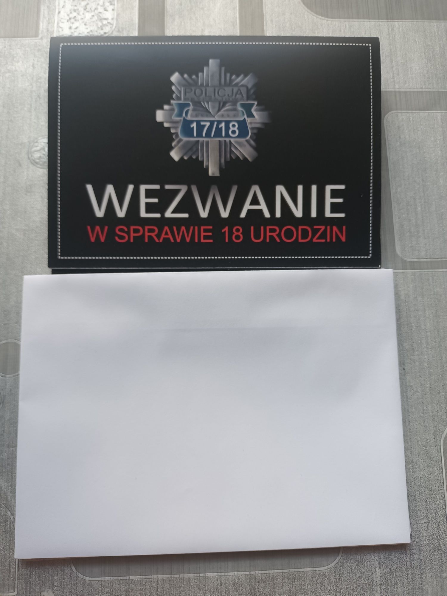 Zaproszenie na 18stke